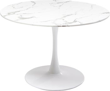 Tisch Veneto Marmor Weiß Ø110cm – Grafik-1.