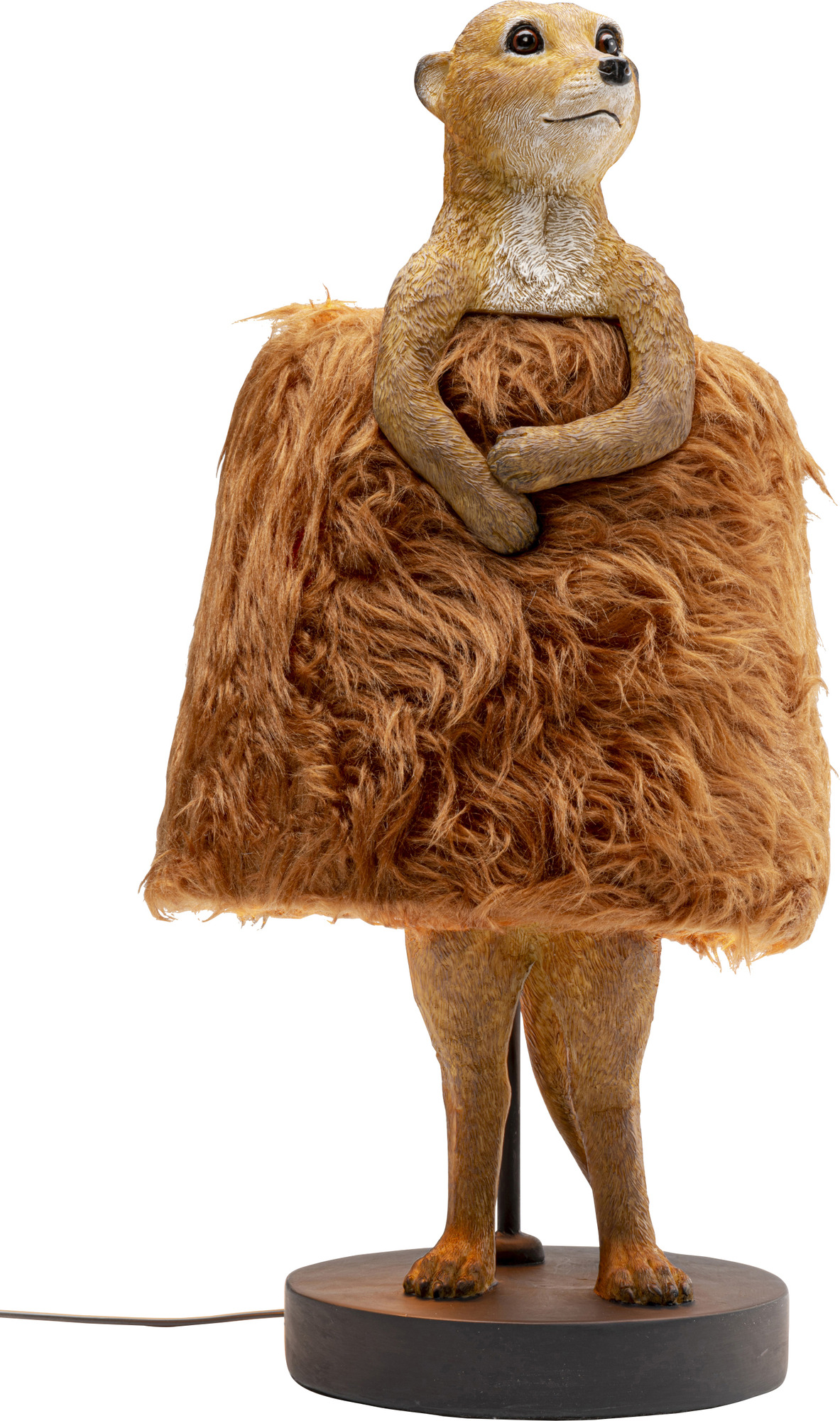 Tischleuchte Animal Meerkat Fur 50cm
