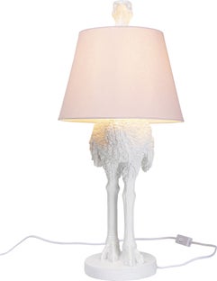 Tischleuchte Animal Ostrich Weiß 66cm – Grafik-1.