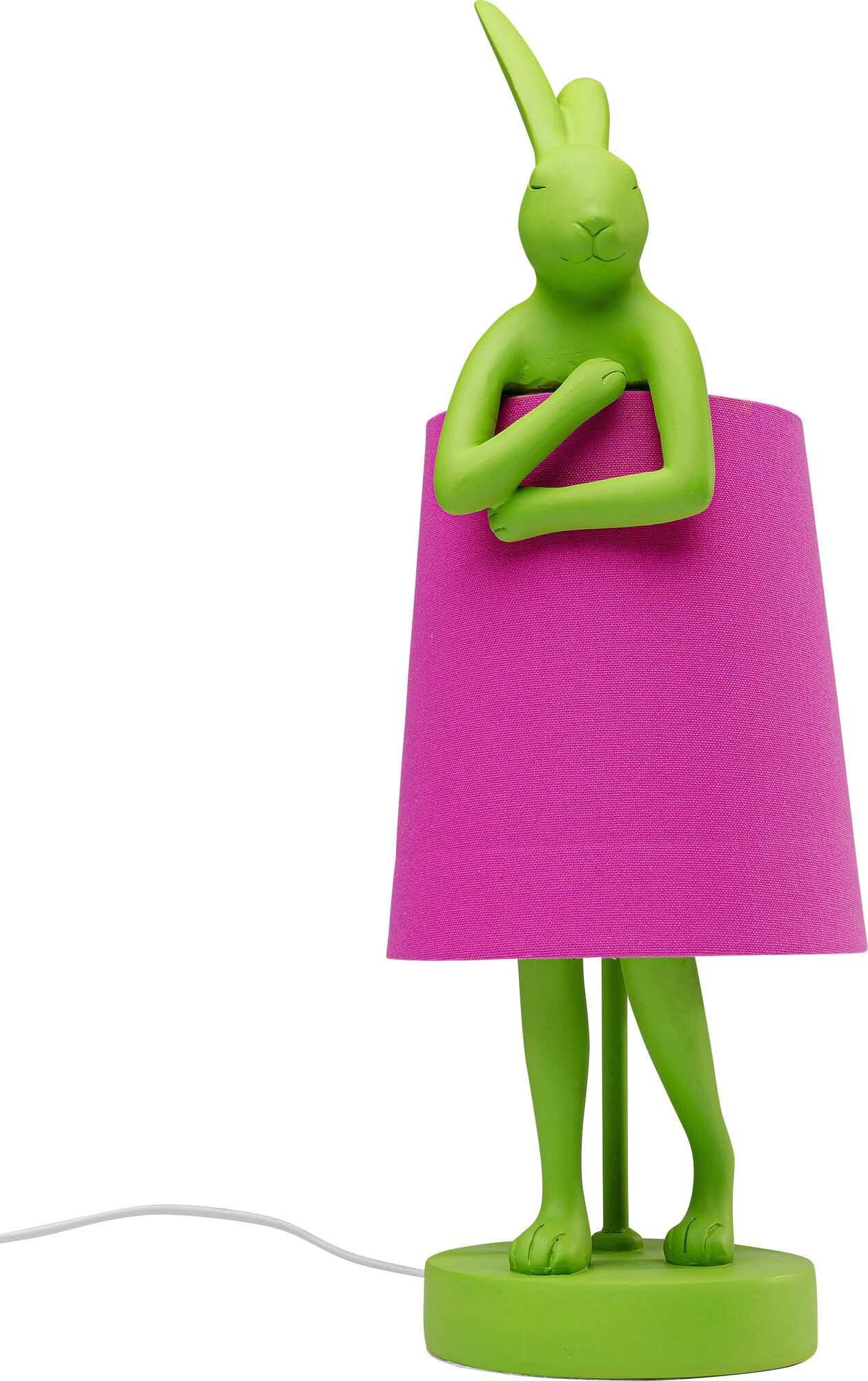 Tischleuchte Animal Rabbit Grün/Pink 50cm – Grafik-1.