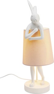 Tischleuchte Animal Rabbit Weiß/Rosa 50cm – Grafik-1.