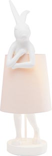 Tischleuchte Animal Rabbit Weiß/Rosa 68cm – Grafik-1.