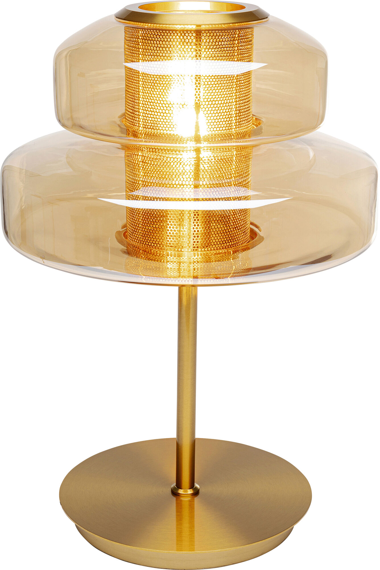 Tischleuchte Arcadia Amber 51cm - Einzelstück – Grafik-1.