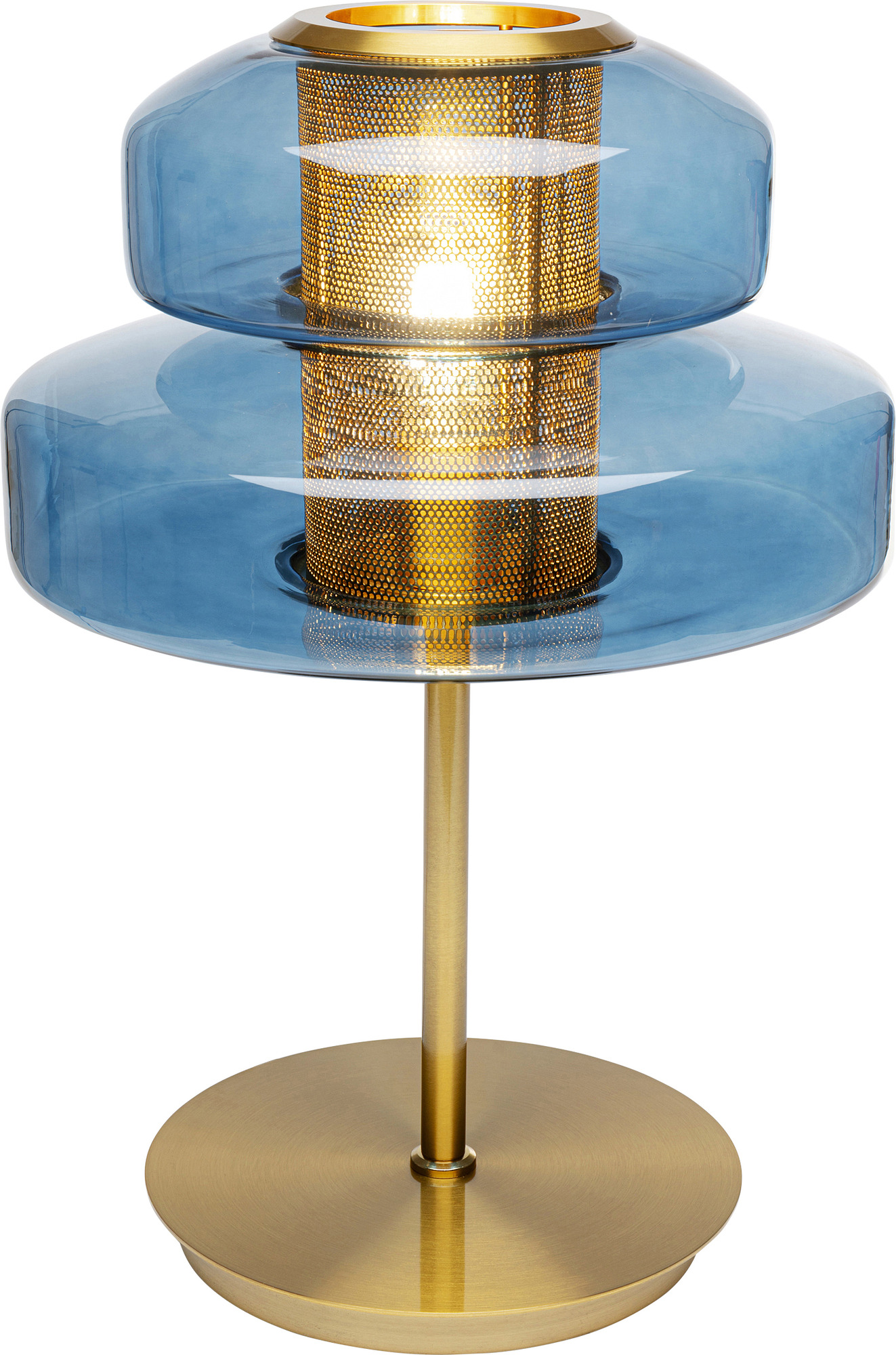 Tischleuchte Arcadia Blau 51cm
