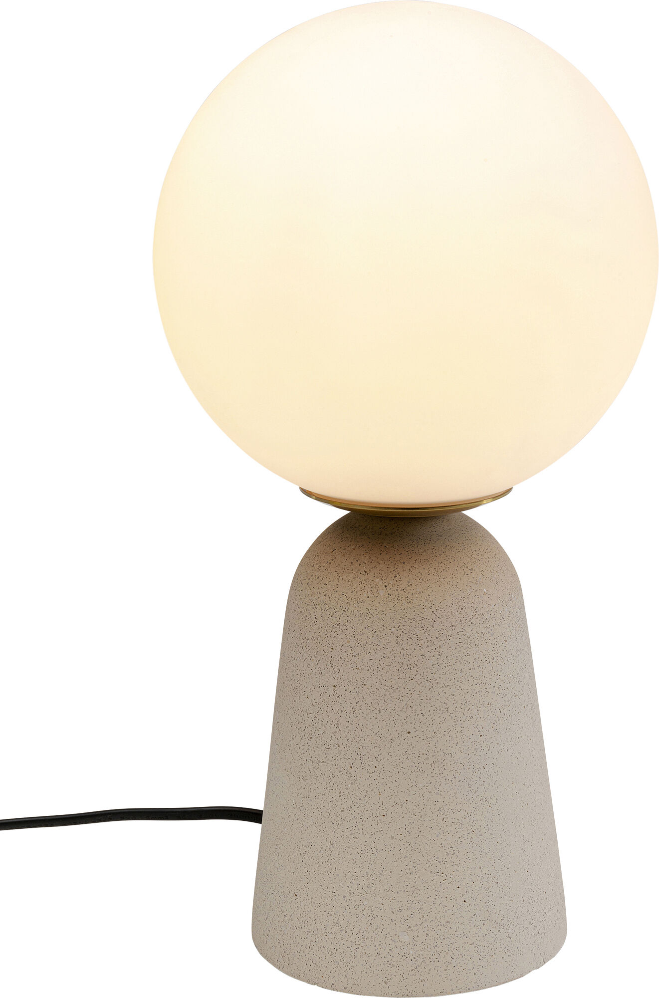 Tischleuchte Bollie Beige 33cm – Grafik-1.
