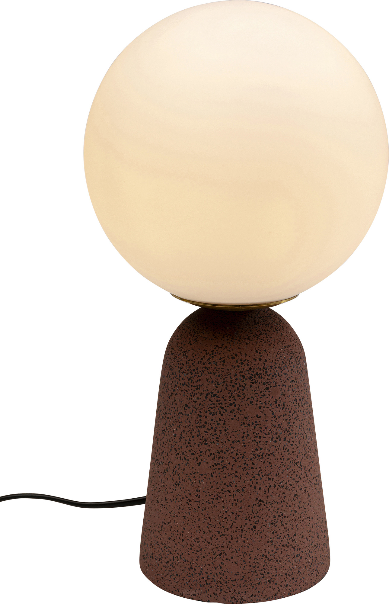 Tischleuchte Bollie Rot 33cm