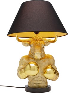Tischleuchte Boxer Bull 53cm – Grafik-1.