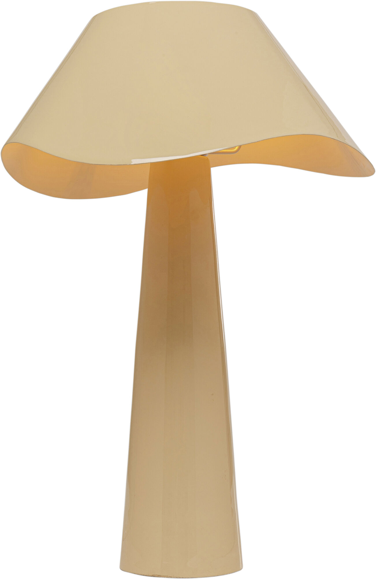 Tischleuchte Cloudy Rund Ecru 49cm – Grafik-1.