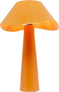 Tischleuchte Cloudy Rund Orange 49cm – Grafik-1.