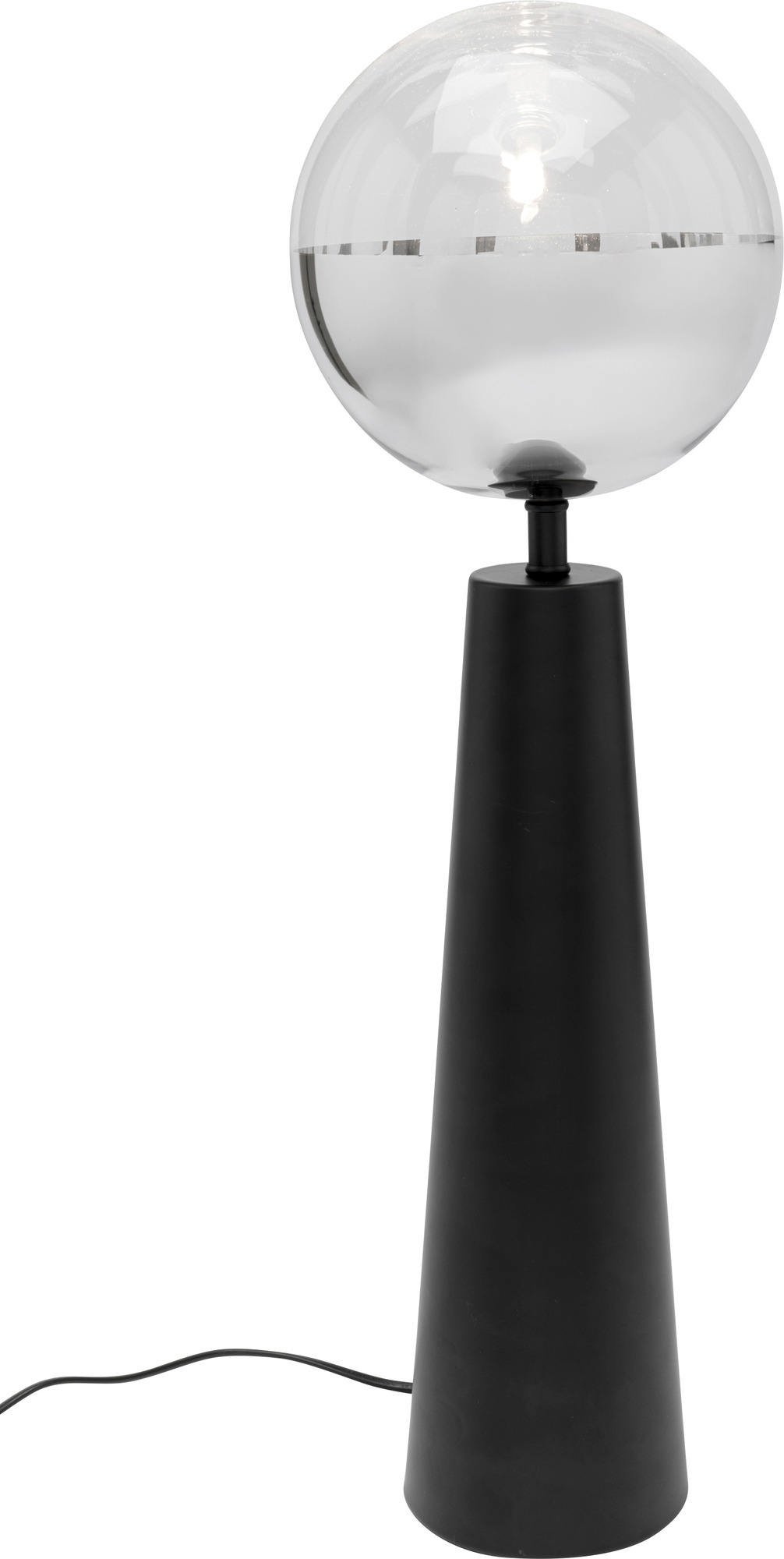 Tischleuchte Disco Ball Schwarz 64cm
