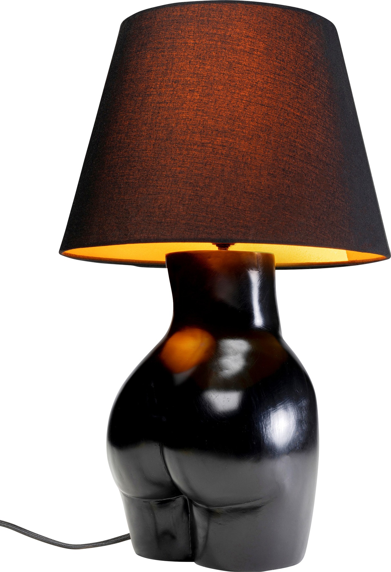 Tischleuchte Donna Schwarz 48cm – Grafik-1.