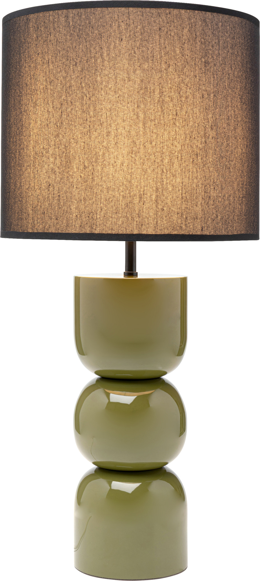 Tischleuchte Eliano Khaki 53cm