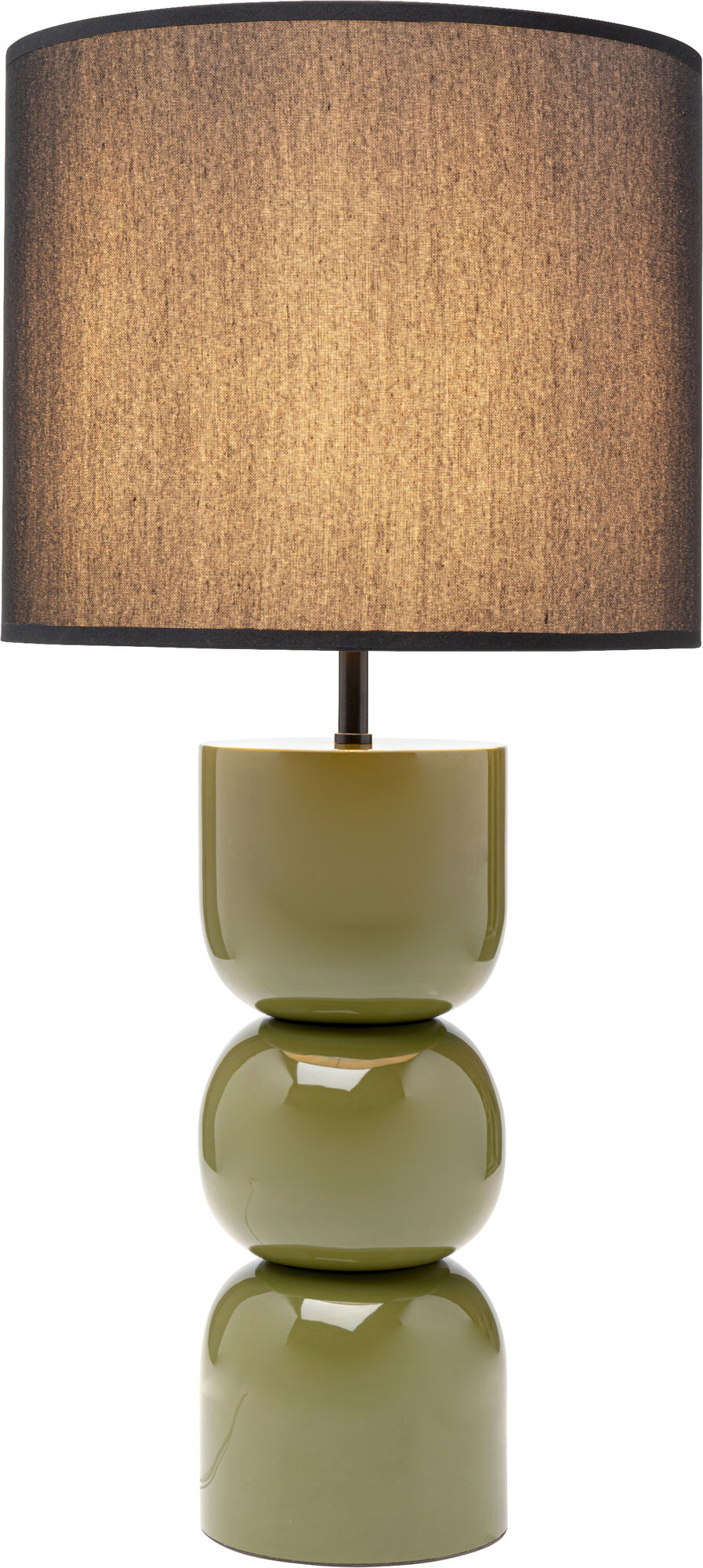 Tischleuchte Eliano Khaki 53cm – Grafik-1.