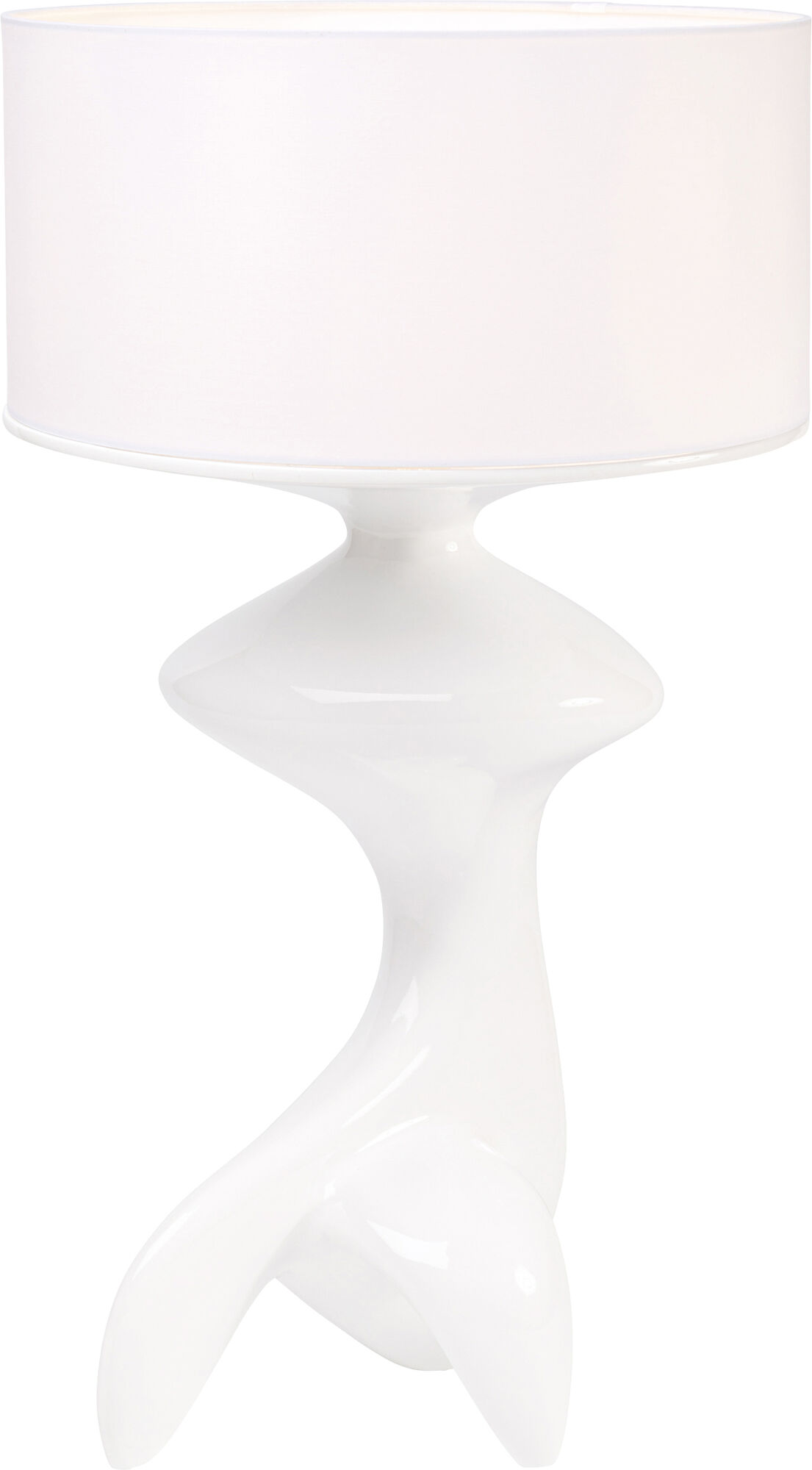 Tischleuchte Erosia Weiß 68cm
