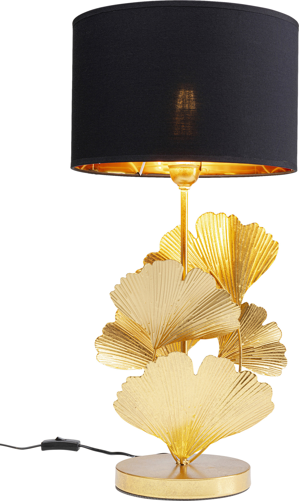 Tischleuchte Flores Gold 62cm