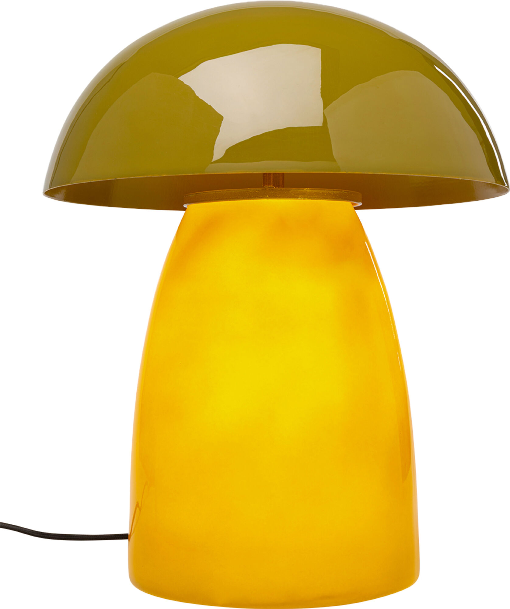 Tischleuchte Fungo Grün 37cm – Grafik-1.