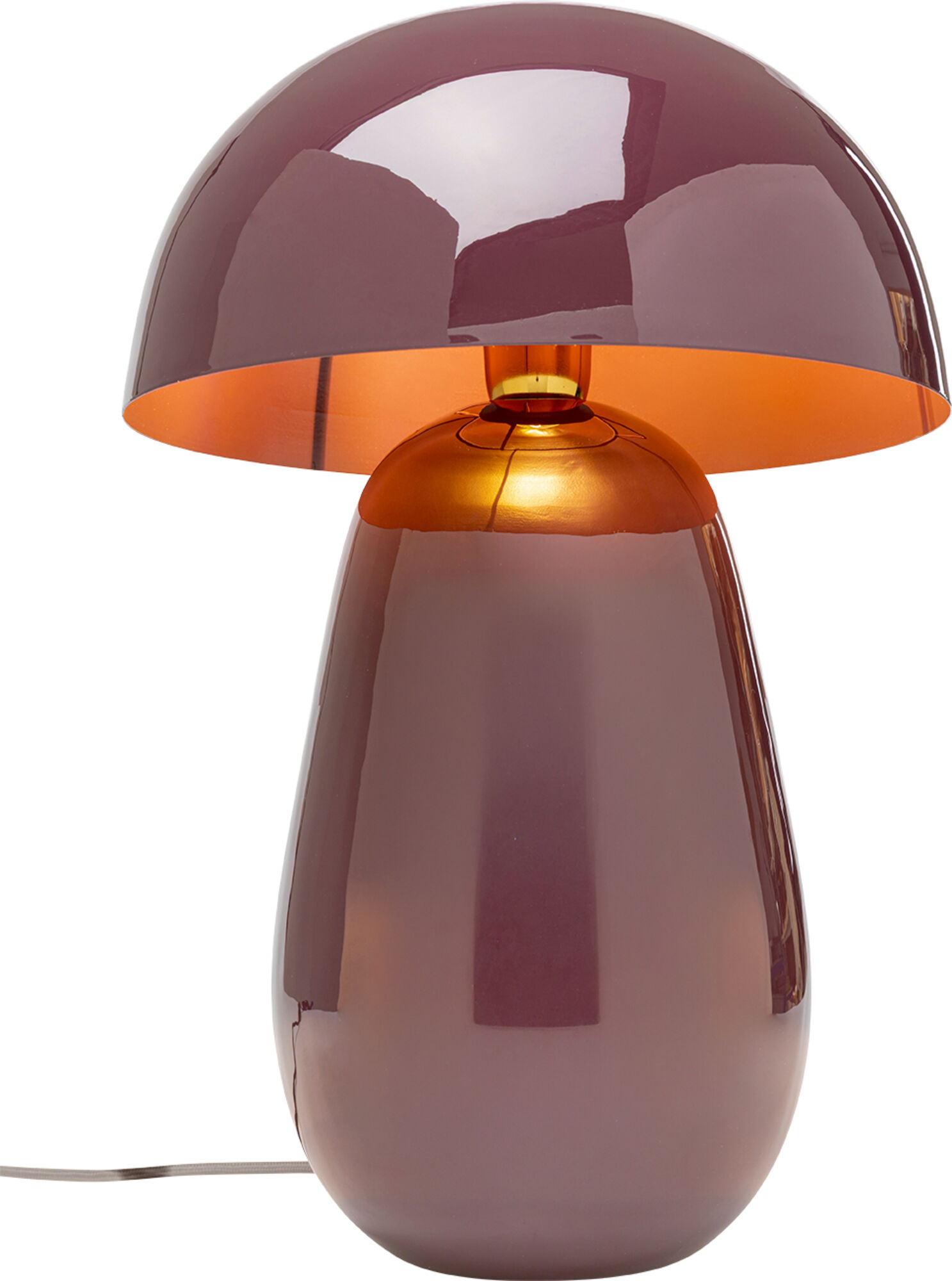 Tischleuchte Fungo Plum 44cm