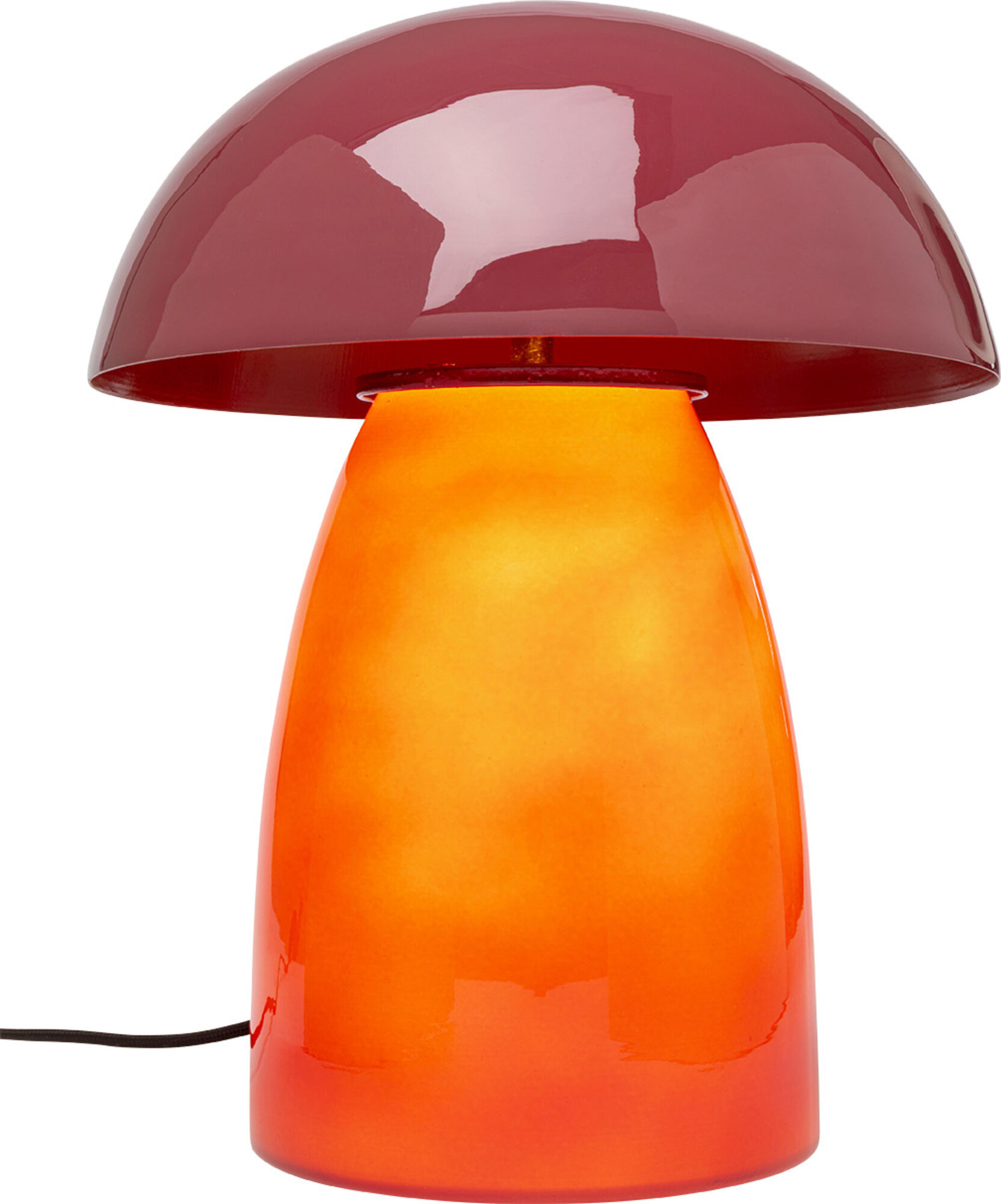 Tischleuchte Fungo Rasberry 37cm