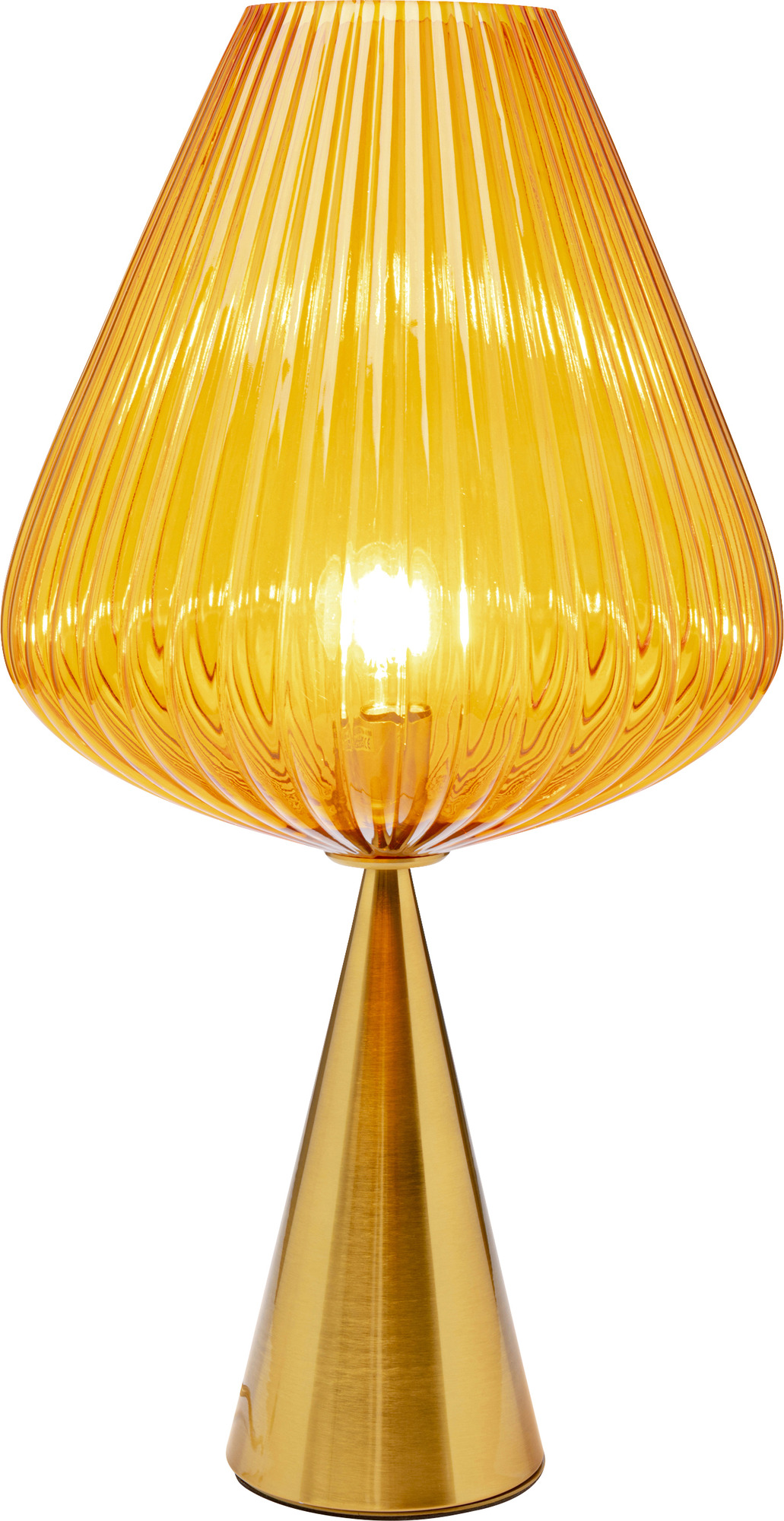 Tischleuchte Genie Orange 66cm