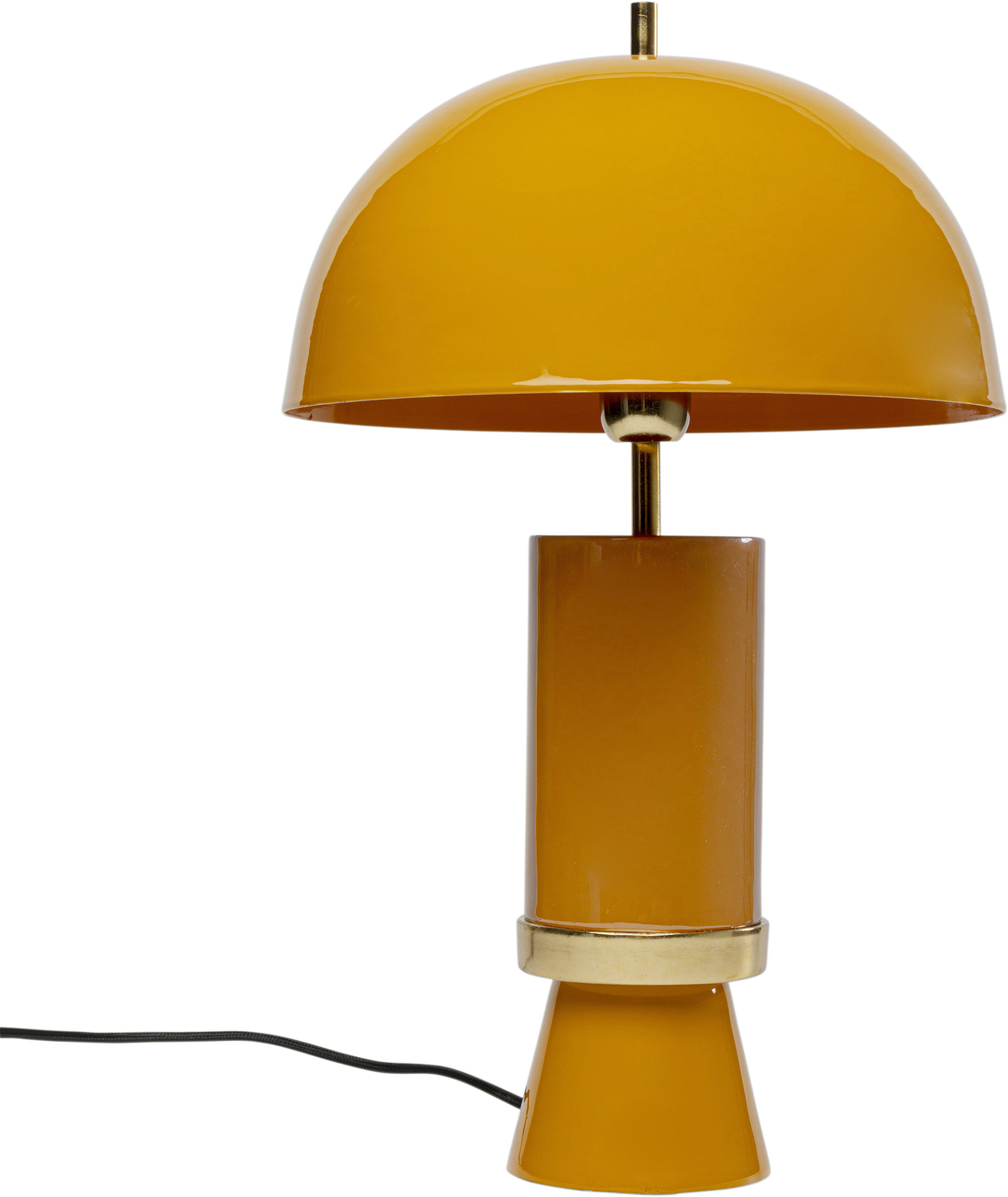 Tischleuchte Josy Gelb 51cm