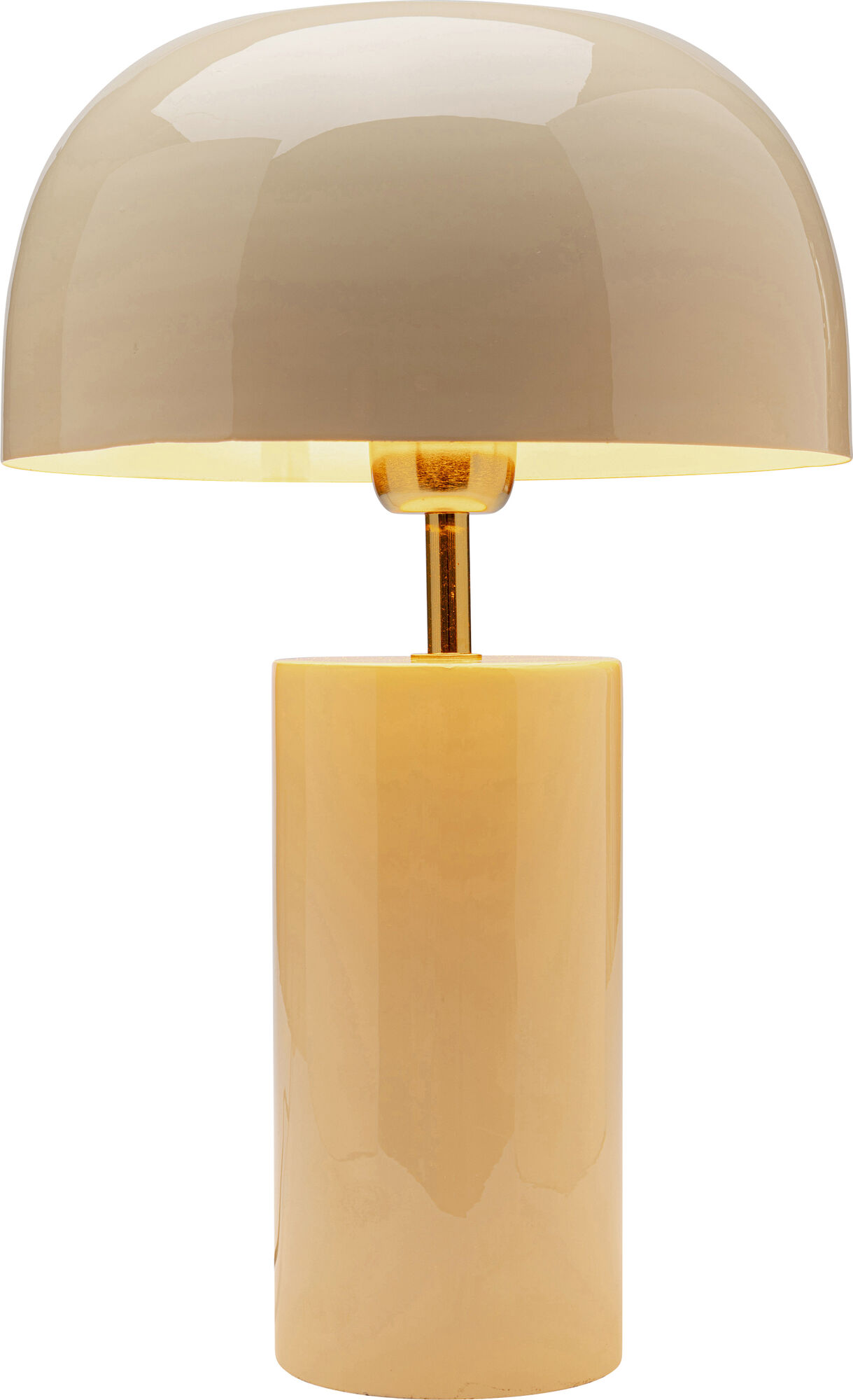 Tischleuchte Loungy Ecru Weiß 38cm – Grafik-1.