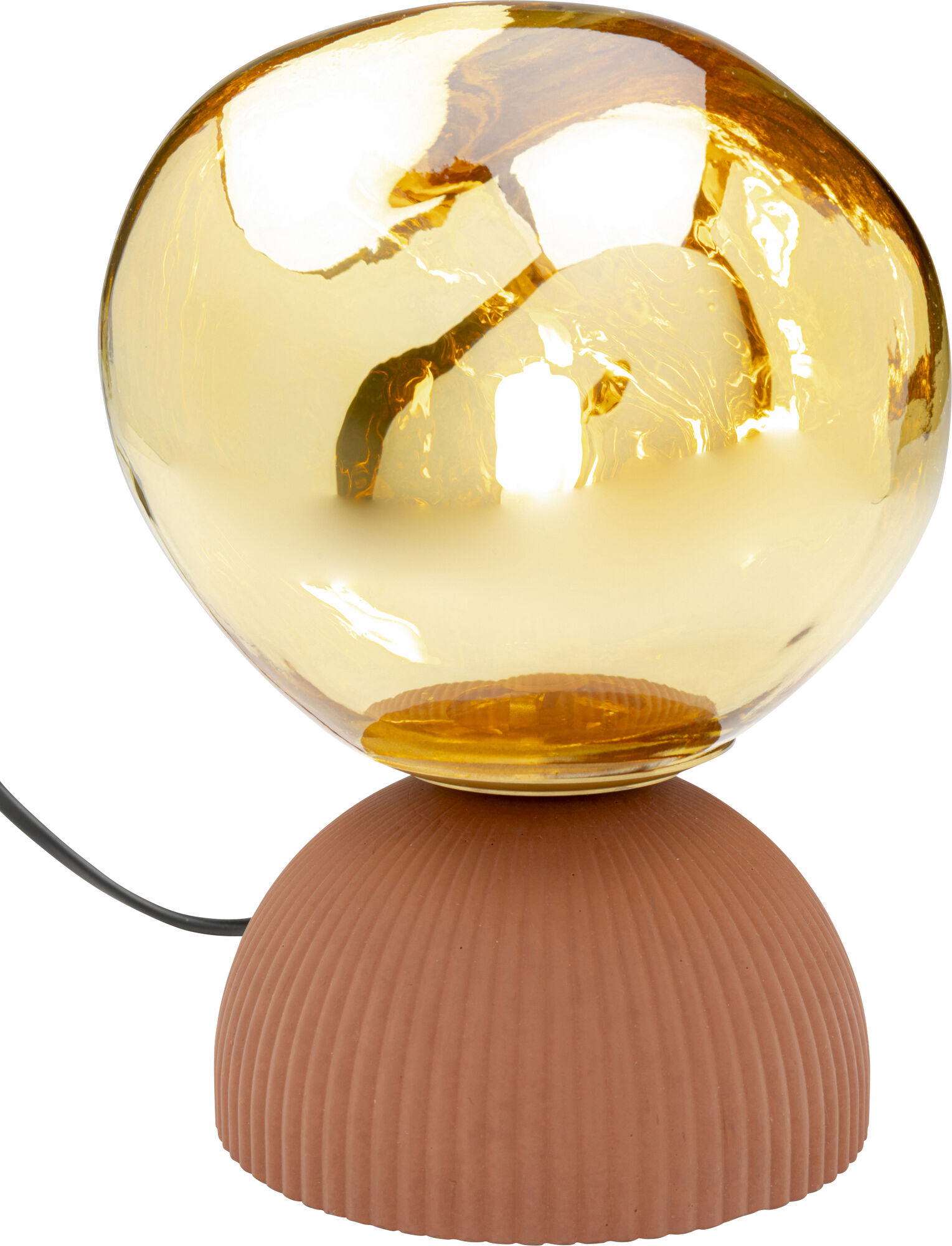 Tischleuchte Magic Ball Gold 21cm – Grafik-1.