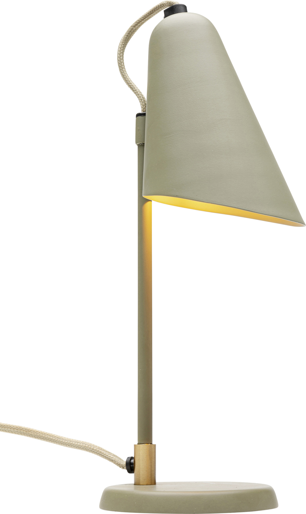 Tischleuchte Mira Salbei 32cm
