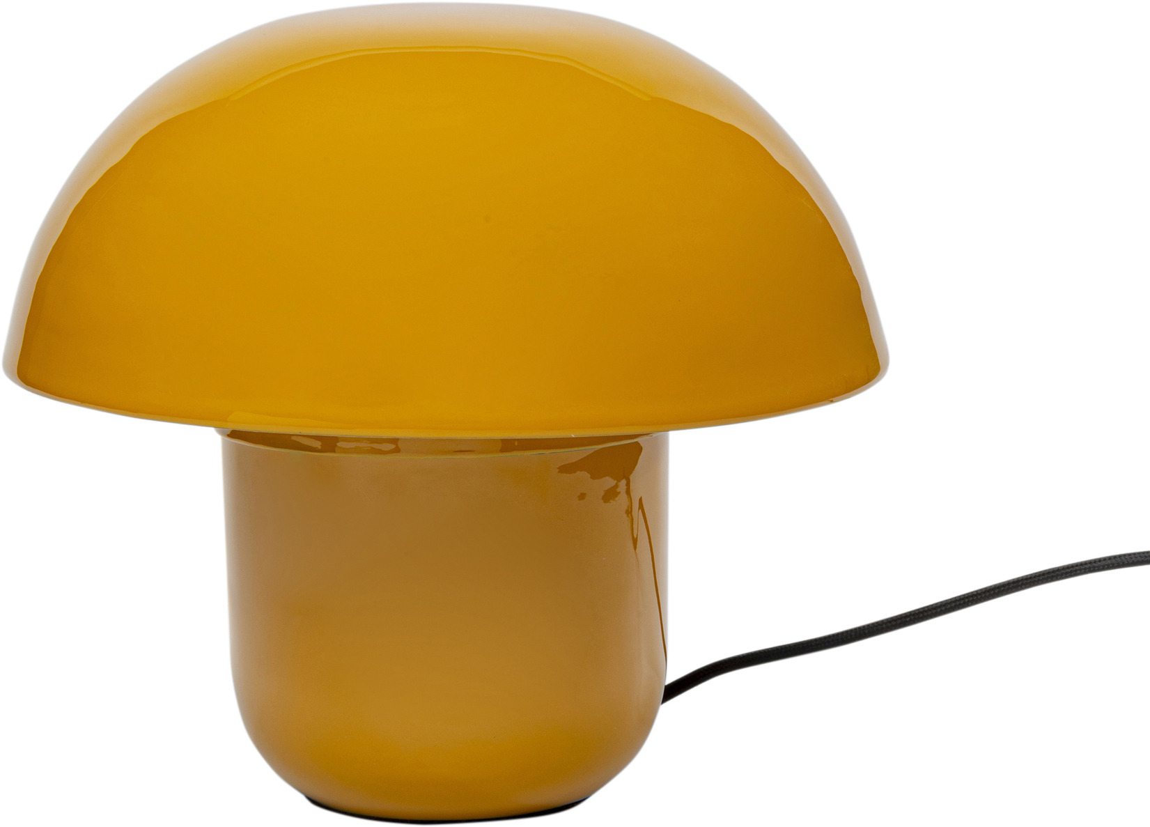 Tischleuchte Mushroom Gelb 27cm