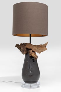 Tischleuchte Nature Face - Einzelstück – Grafik-1.