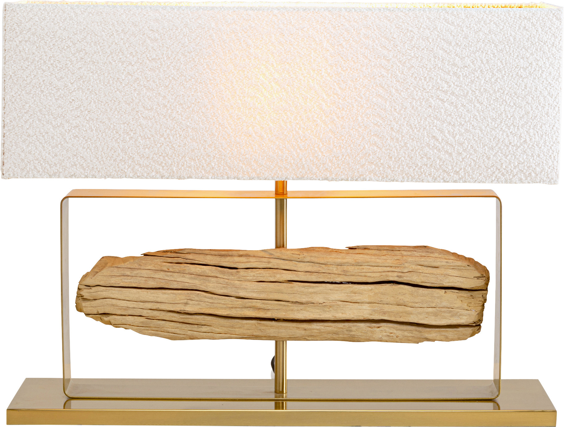 Tischleuchte Nature Gold 60cm