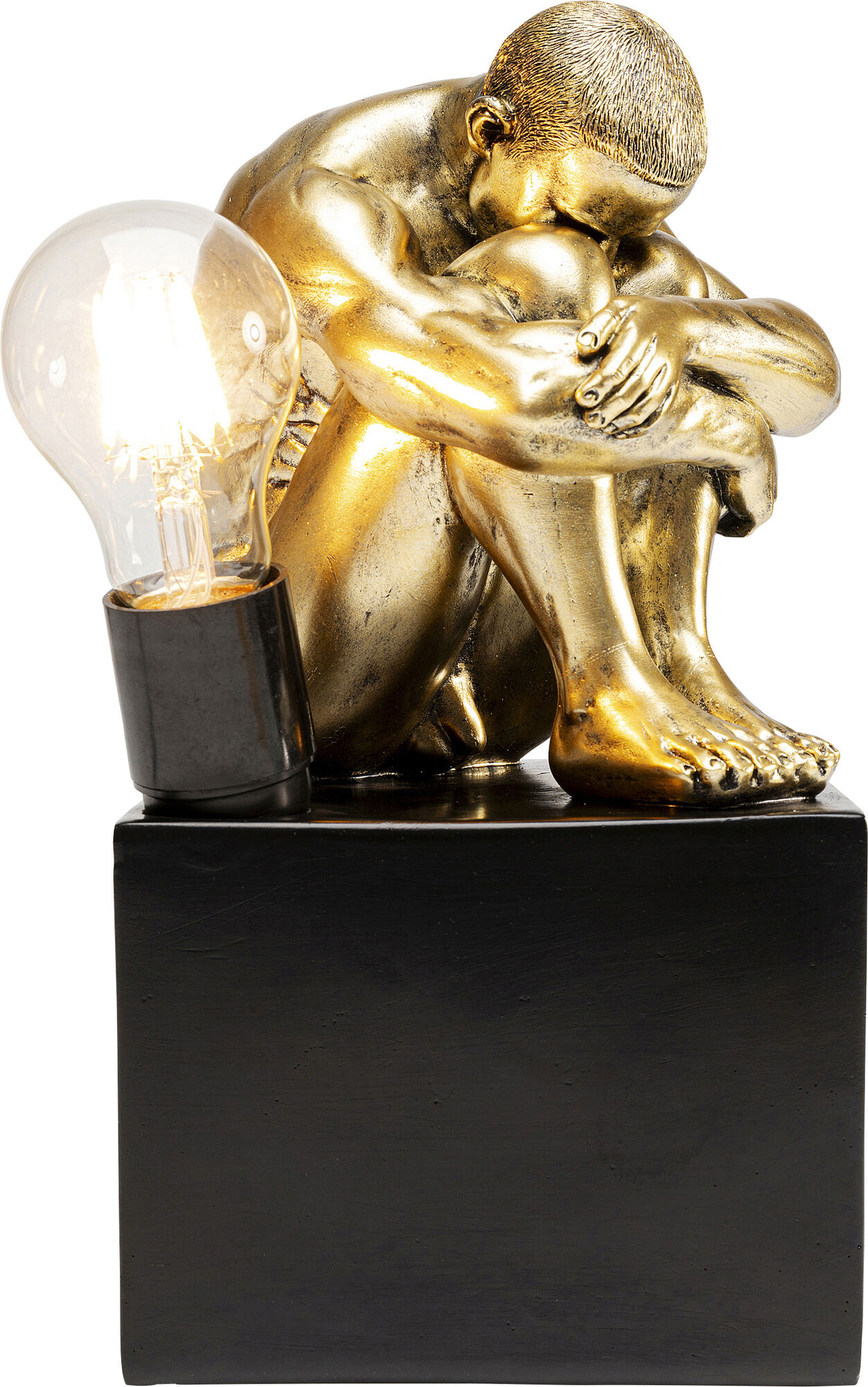 Tischleuchte Nude Man Hug 29cm  – Grafik-1.