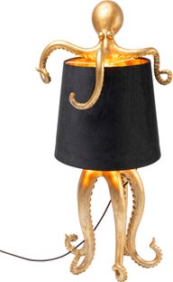 Tischleuchte Octopus Gold/Black 60cm – Grafik-1.
