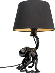Tischleuchte Octopus Schwarz 43cm – Grafik-1.
