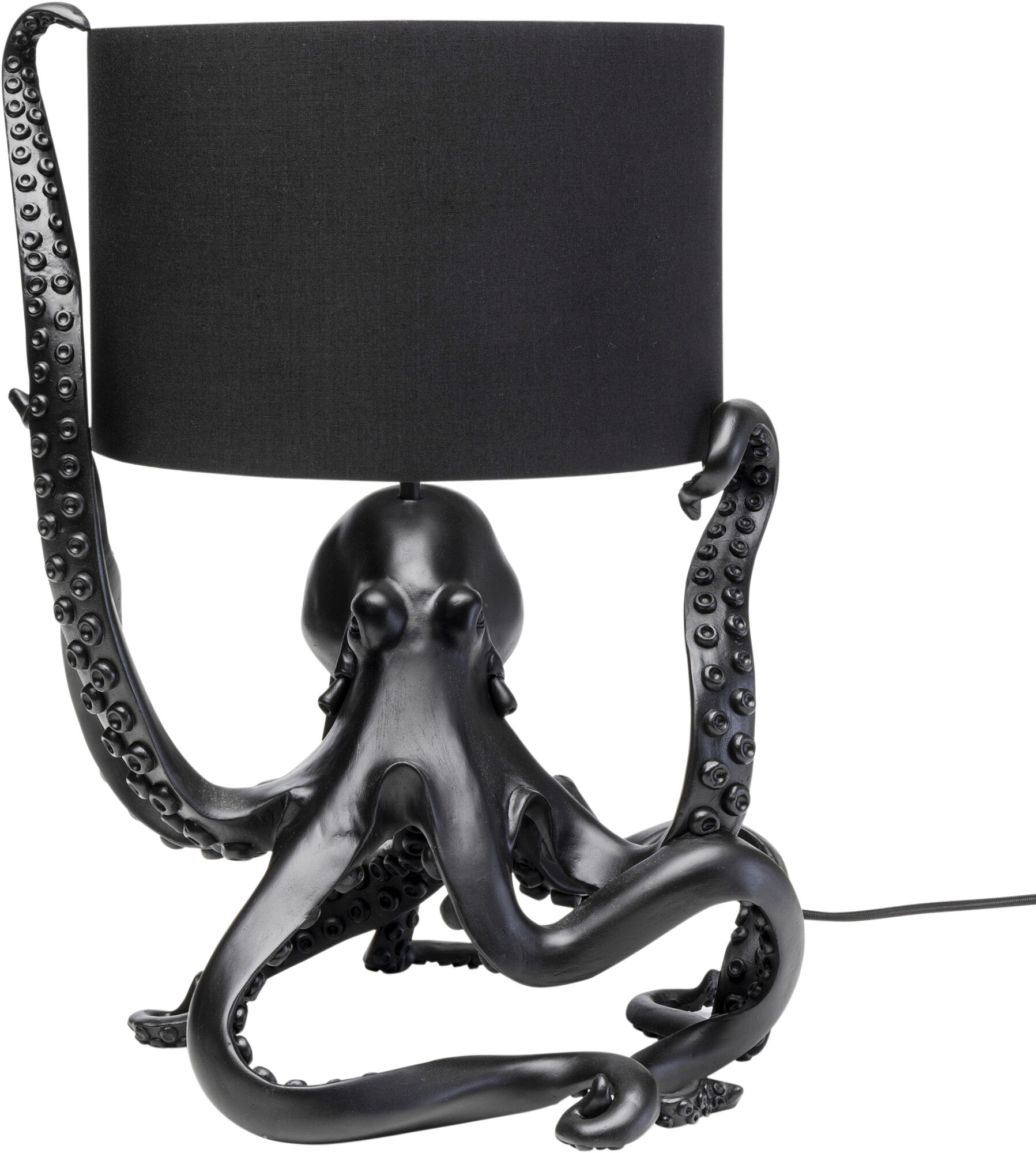 Tischleuchte Octopus Schwarz 47cm – Grafik-1.