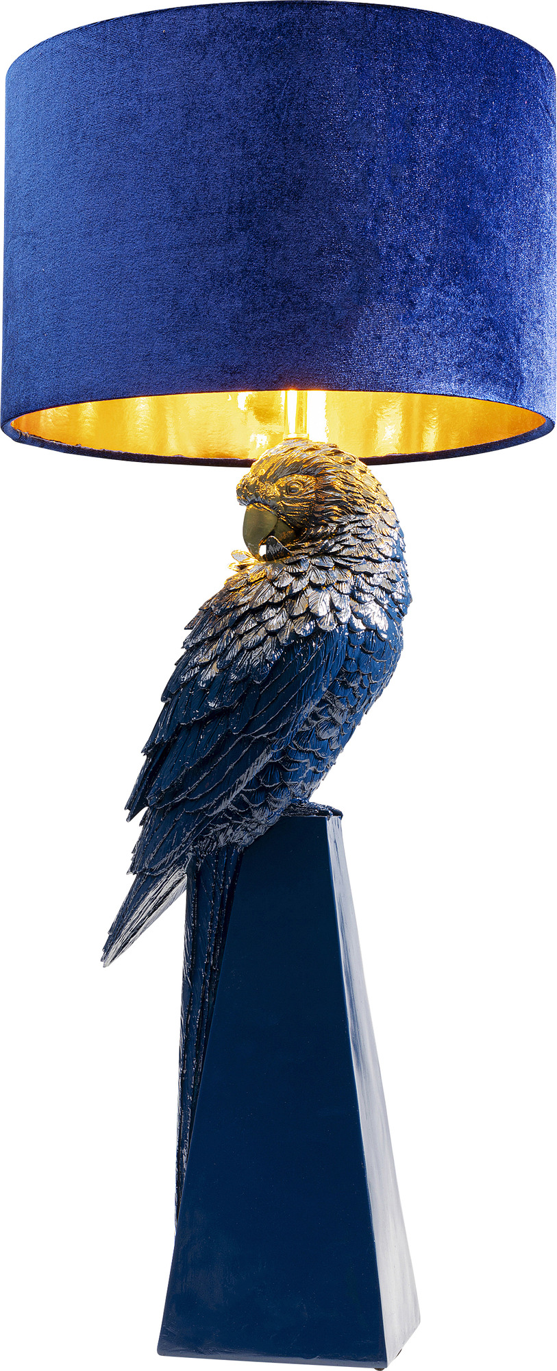 Tischleuchte Parrot Blau 84cm – Grafik-1.