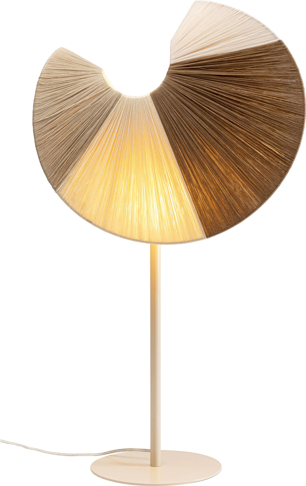 Tischleuchte Sella Beige 72cm – Grafik-1.