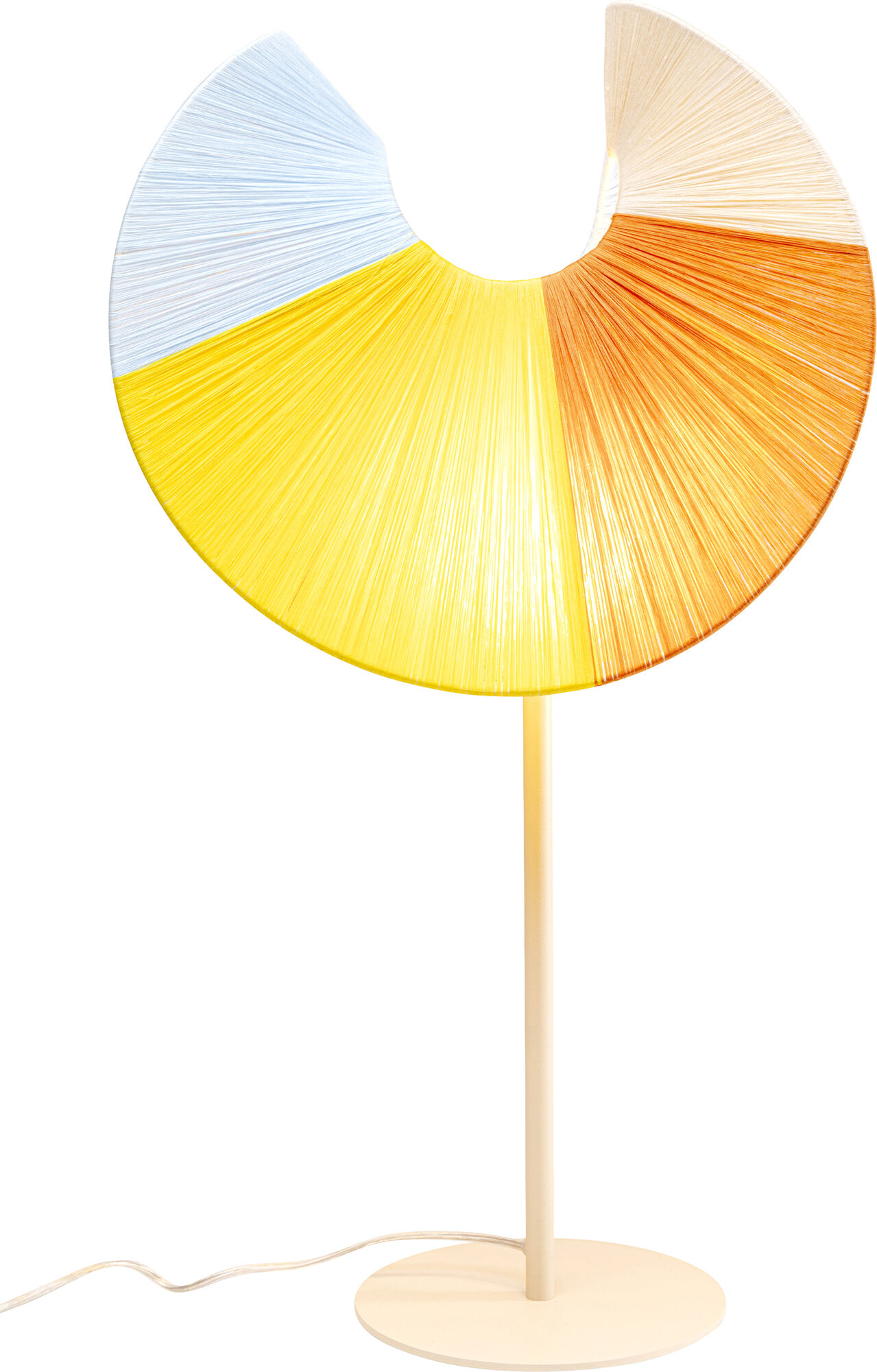 Tischleuchte Sella Colore 72cm - Einzelstück – Grafik-1.