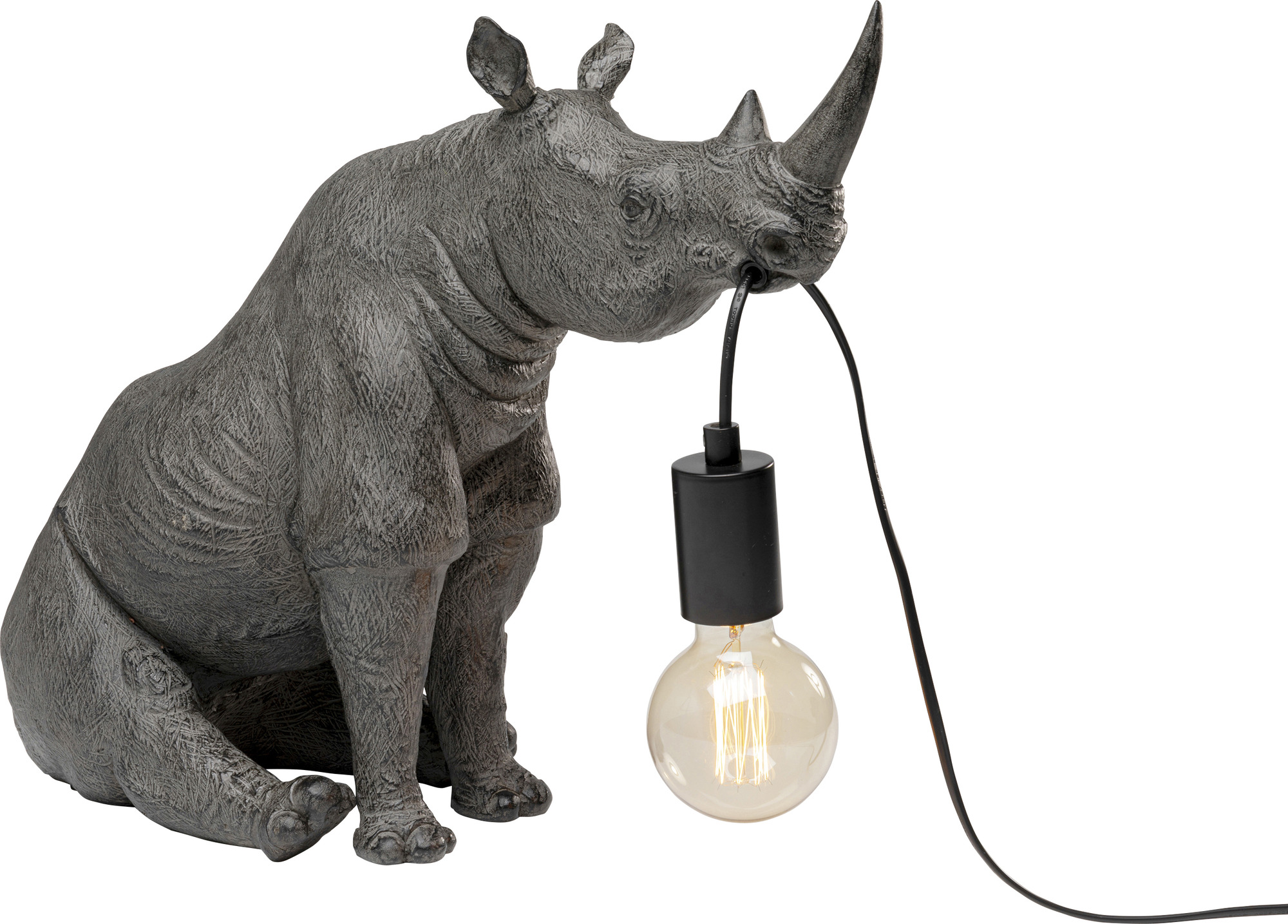 Tischleuchte Sitting Rhino 39cm