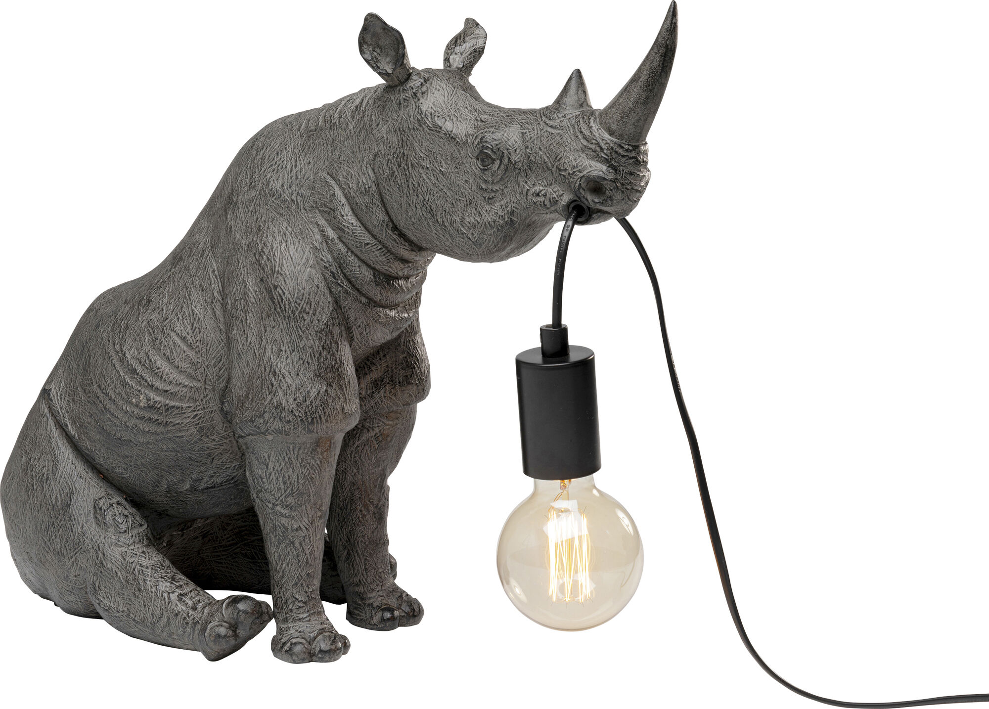 Tischleuchte Sitting Rhino 39cm – Grafik-1.