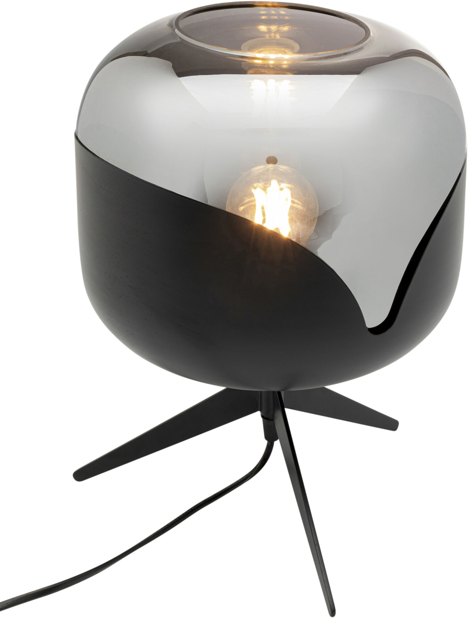 Tischleuchte Smoke Goblet Ball 35cm – Grafik-1.