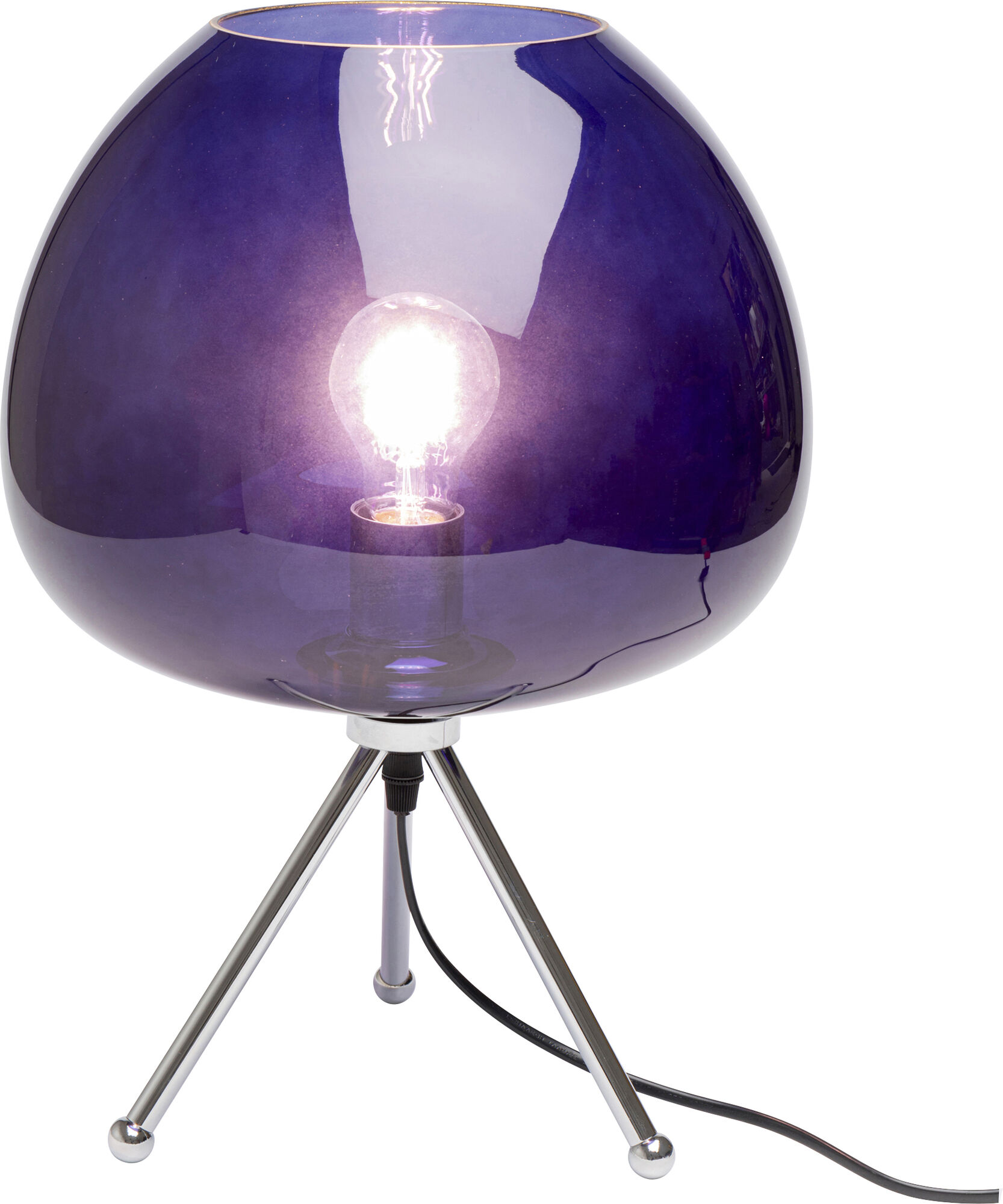 Tischleuchte Sphere Night Blue 43cm – Grafik-1.