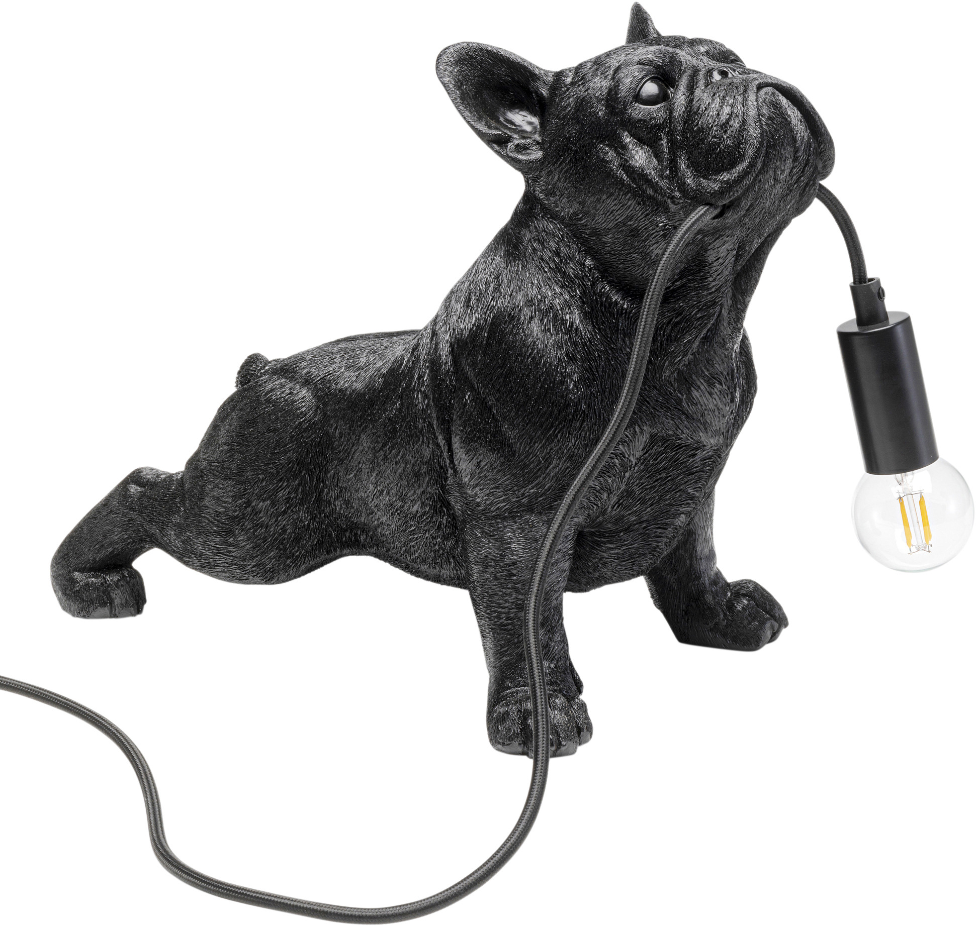 Tischleuchte Toto Schwarz 35cm