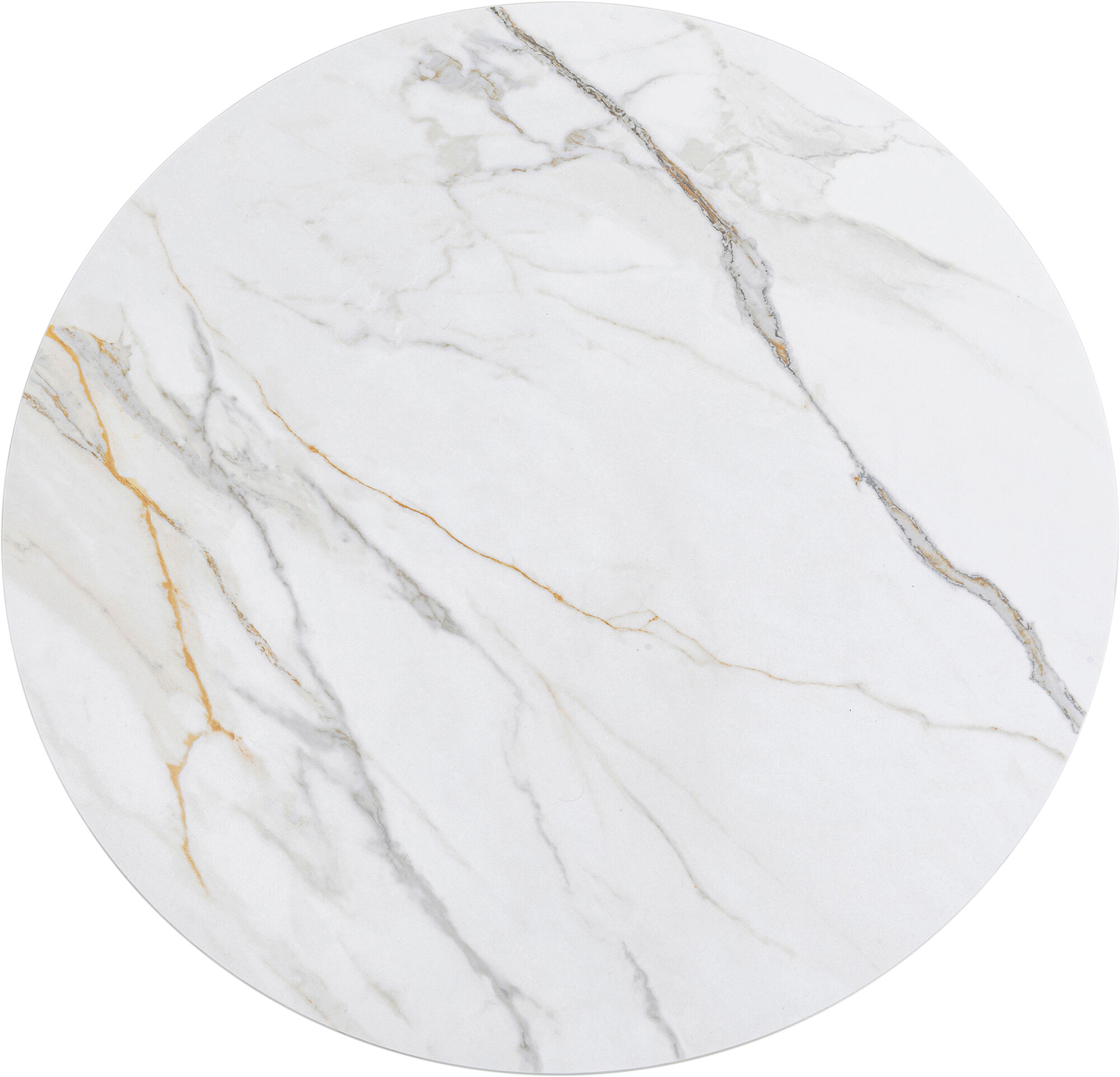 Tischplatte Invitation Round Ceramic Weiß Ø120cm – Grafik-1.