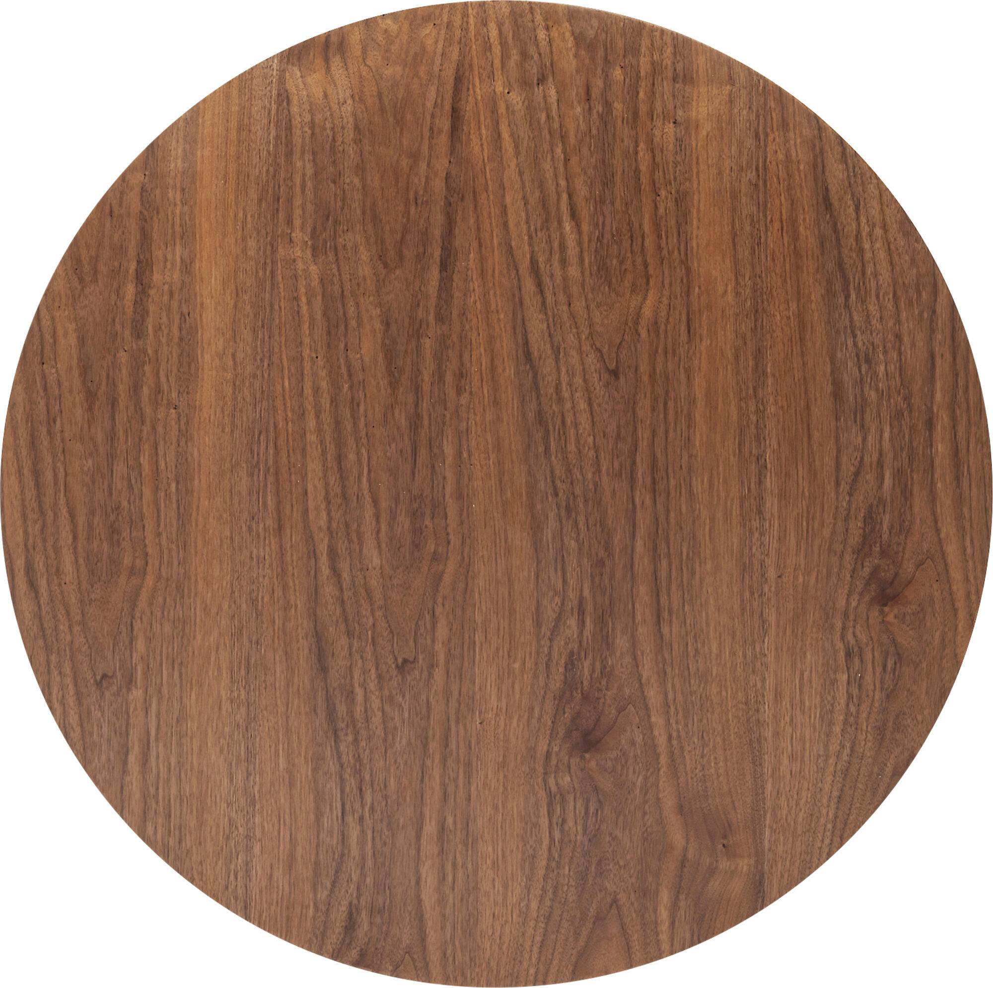Tischplatte Invitation Round Walnut Ø90cm – Grafik-1.