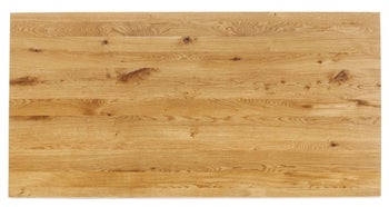Tischplatte Tavola Gerade Kante Eiche 160x80 – Grafik-1.