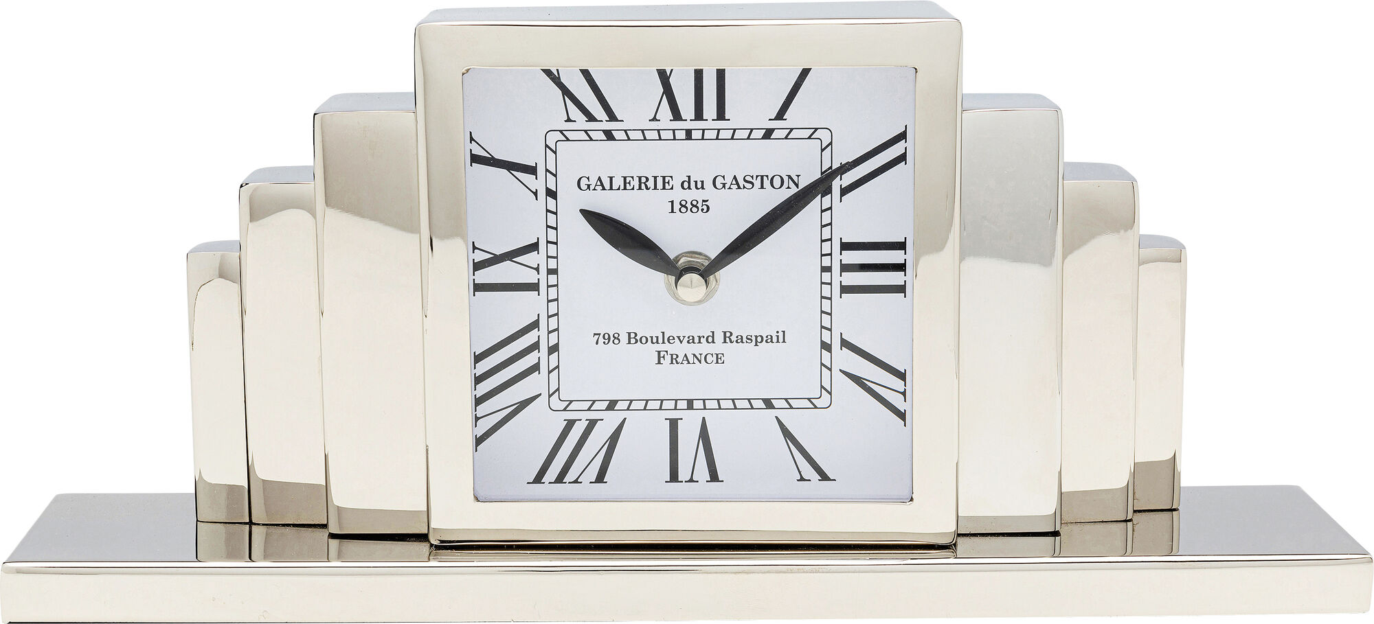 Tischuhr City 33x7cm – Grafik-1.