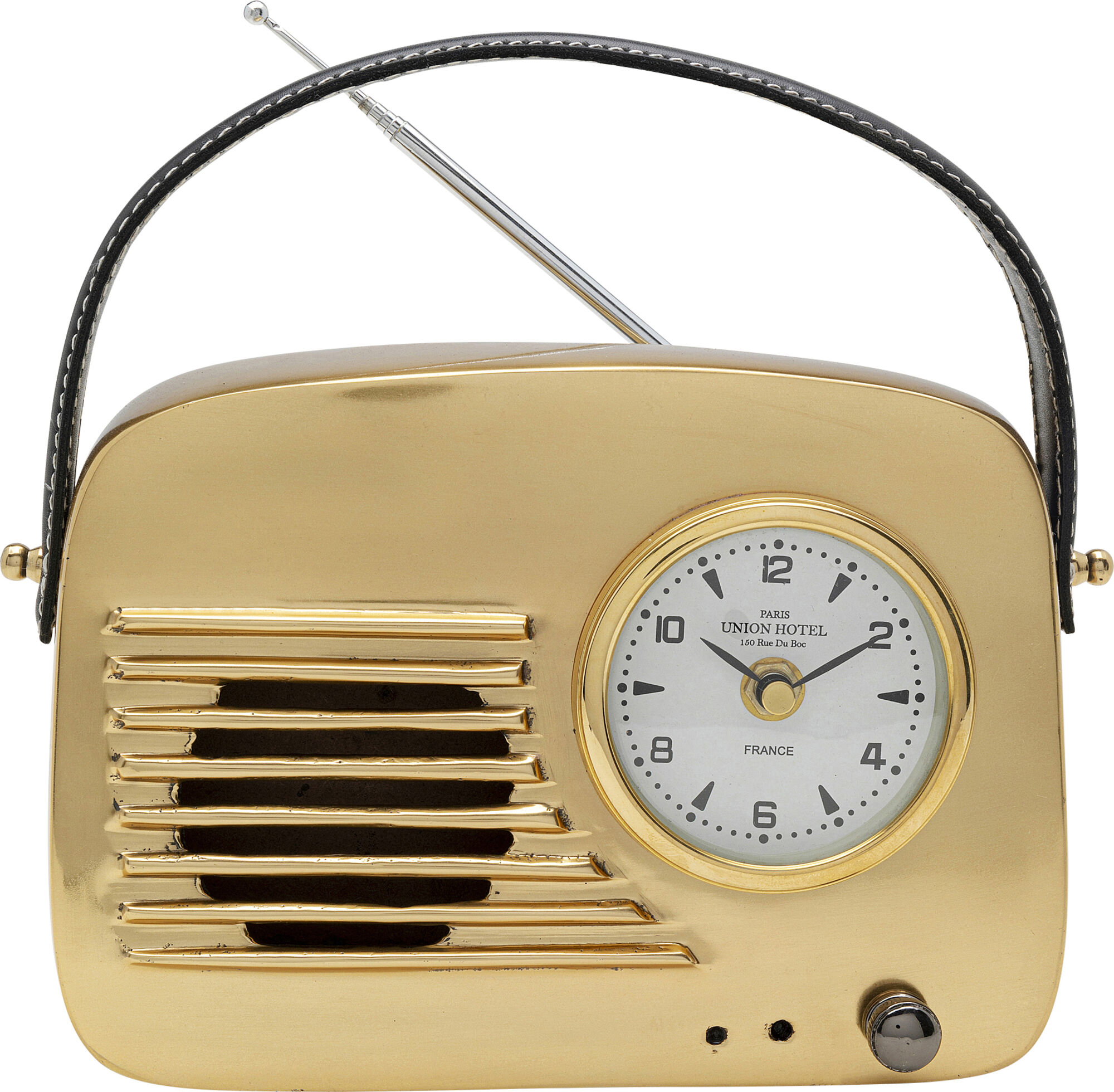 Tischuhr Nostalgie Handle 20x22cm – Grafik-1.