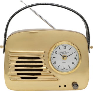 Tischuhr Nostalgie Handle 20x22cm – Grafik-1.