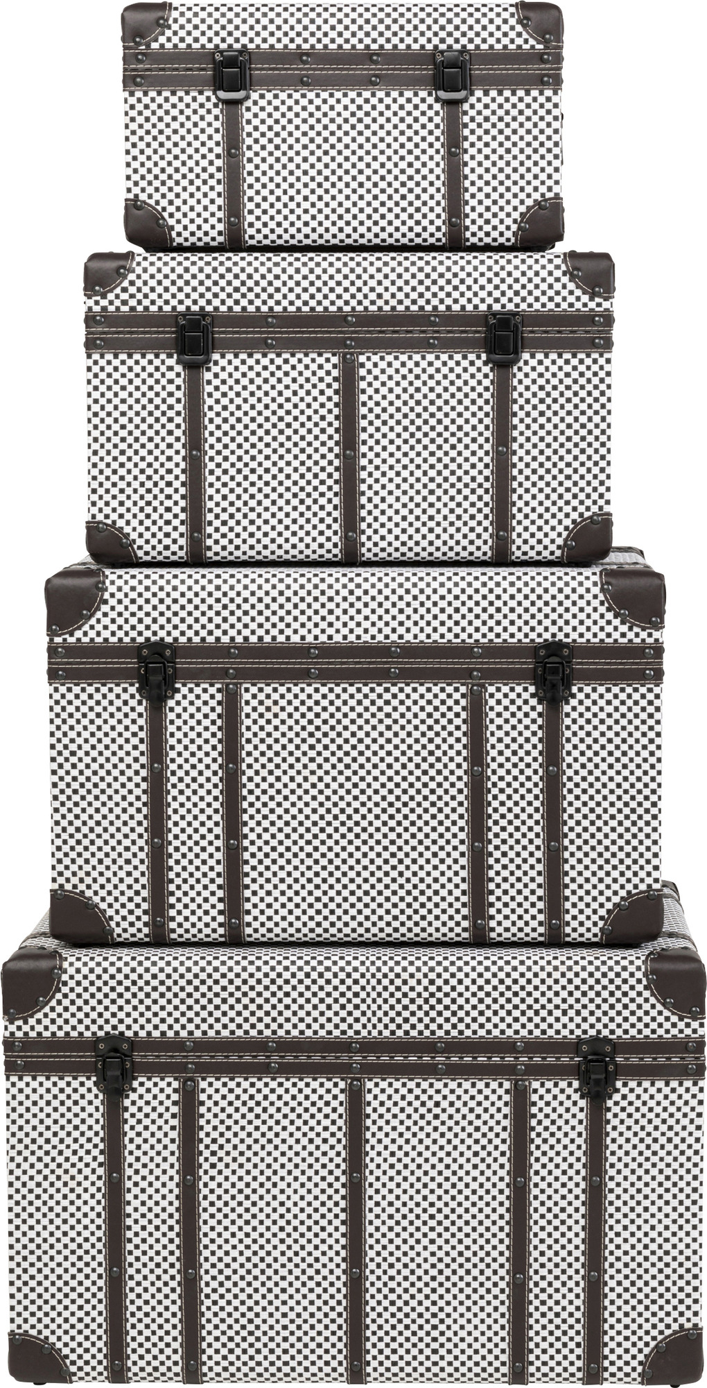Truhe Espresso (4/Set)