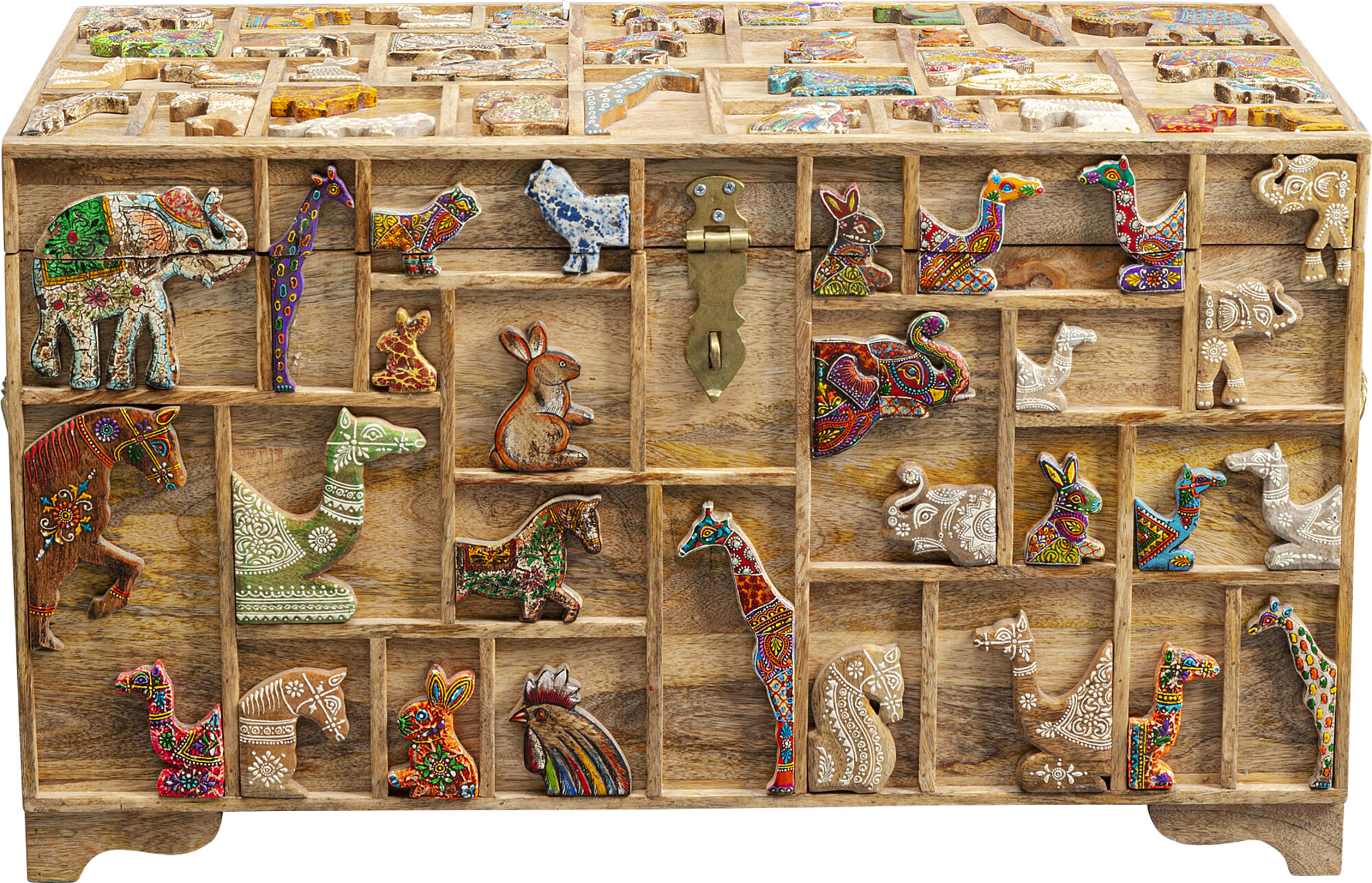 Truhe Zoo 81x47cm – Grafik-1.